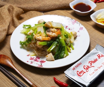 Bún Gạo Xào Hải Sản