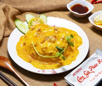 Cơm Mực Phủ Trứng