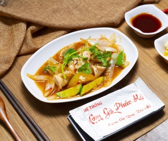 Mực Xào Rau Củ